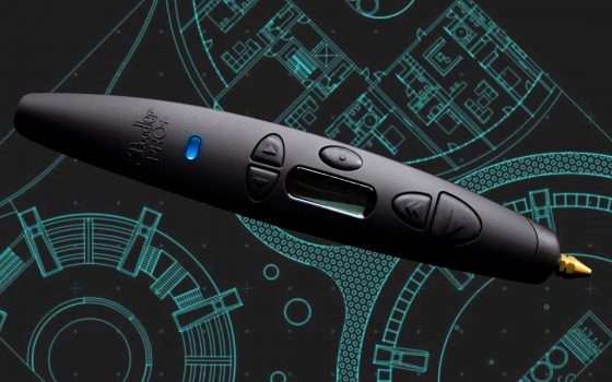 3Doodler PRO+, penna 3D che stampa legno e metallo