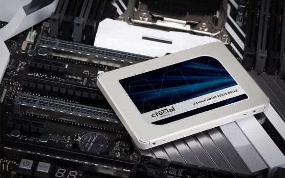 La SSD da 500 GB di Crucial MX500 a -18%