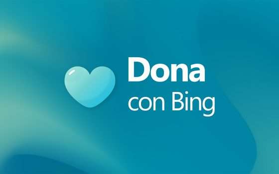 Dona con Bing in Italia: le ricerche fan del bene