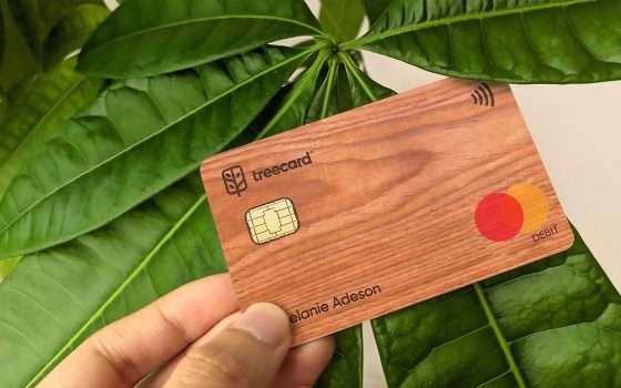 Ecosia presenta la carta di debito TreeCard