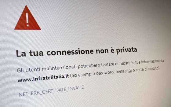 Bonus 500 euro: Infratel, certificato scaduto (update)