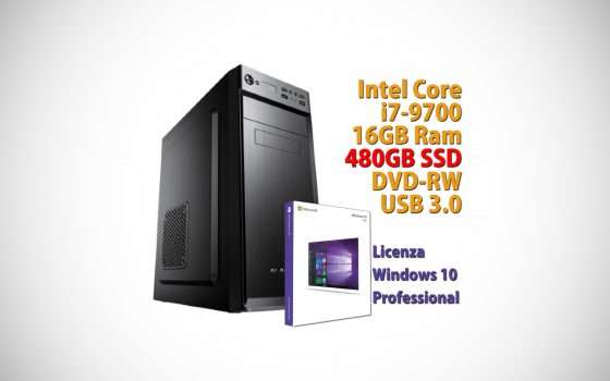 Offerte eBay: PC con Intel Core i7 e 16 GB di RAM