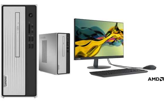 Lenovo IdeaCentre 3: PC desktop compatto e potente in super sconto