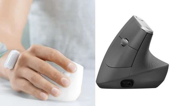 Il miglior mouse ergonomico scontato di quasi metà prezzo: Logitech MX Vertical