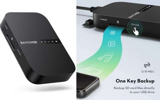 Router, HUB e Power Bank in un unico prodotto