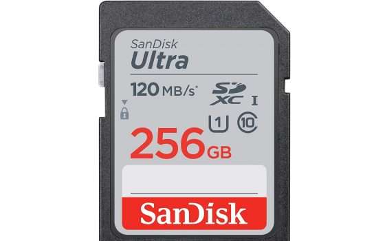 SanDisk Ultra SD da 256 GB a soli 34,99€