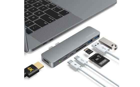 Hub USB-C 7 in 1: indispensabile e in super sconto