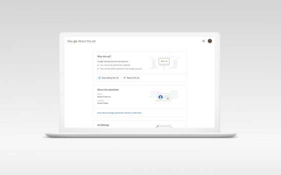 About this Ad: Google promette più trasparenza