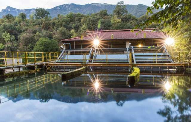 La centrale di Chiuppano e Calveno, in Veneto