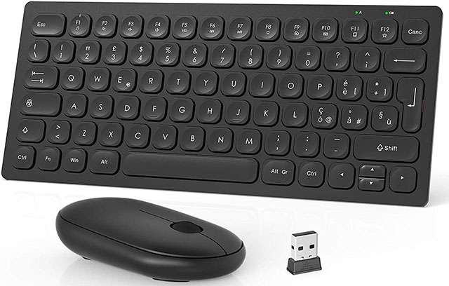 Il kit di TedGem con mouse e tastiera Bluetooth