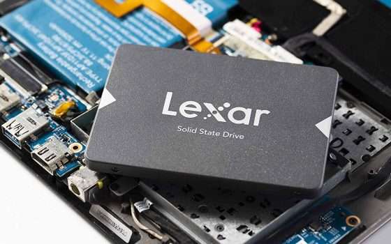 SSD Lexar da 128GB a meno di 20€ su Amazon