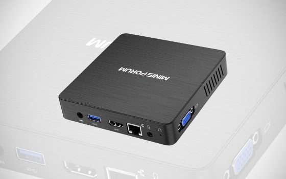 Mini PC 4 core dual monitor fanless a circa 100 euro