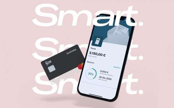 Nasce N26 Smart: il conto digitale premium