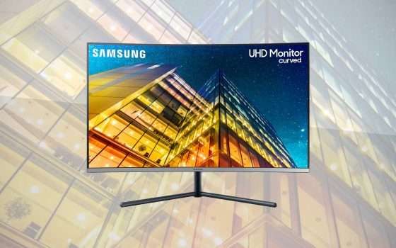 Il monitor curvo Samsung da 32'' a -25% su Amazon