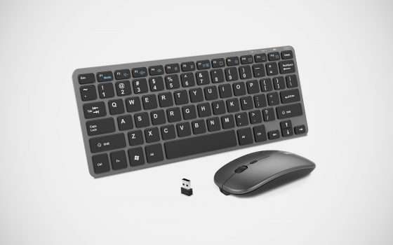 Tastiera e mouse wireless a -22% su Amazon