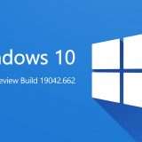 Windows 10 Preview Build 19042.662 agli Insider