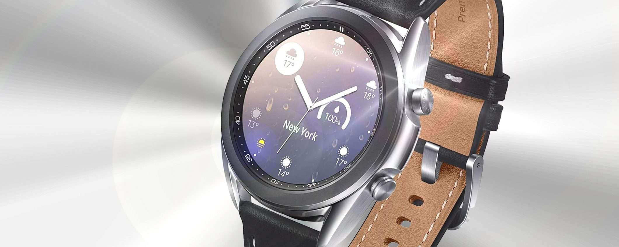 Samsung Galaxy Watch3, su Amazon scivola a -28%