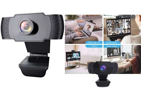 Webcam Full HD per PC e console a meno di 20 euro