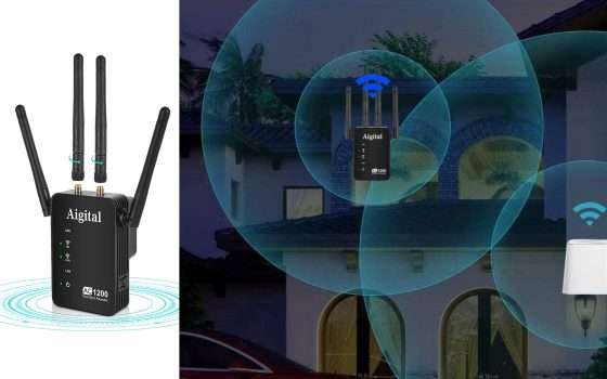 Ripetitore Wi-Fi multifunzione in offerta