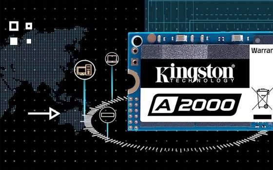 La SSD Kingston A2000 da 500 GB a -47% su Amazon