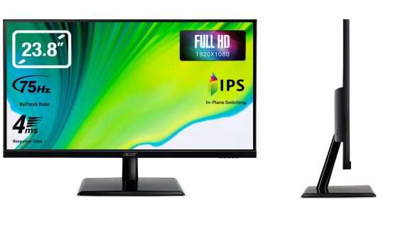 Monitor Acer IPS da 24 pollici a meno di 100 euro