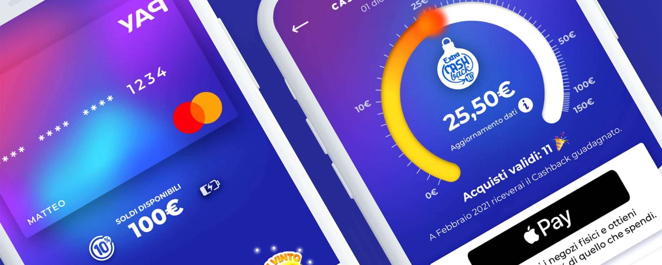 Cashback di Stato anche con le app Nexi Pay e YAP