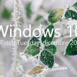 Windows 10: KB4592438, il Patch Tuesday di dicembre