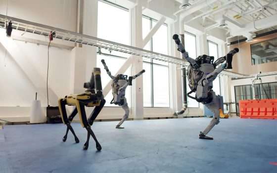 I robot di Boston Dynamics ballano per il 2021