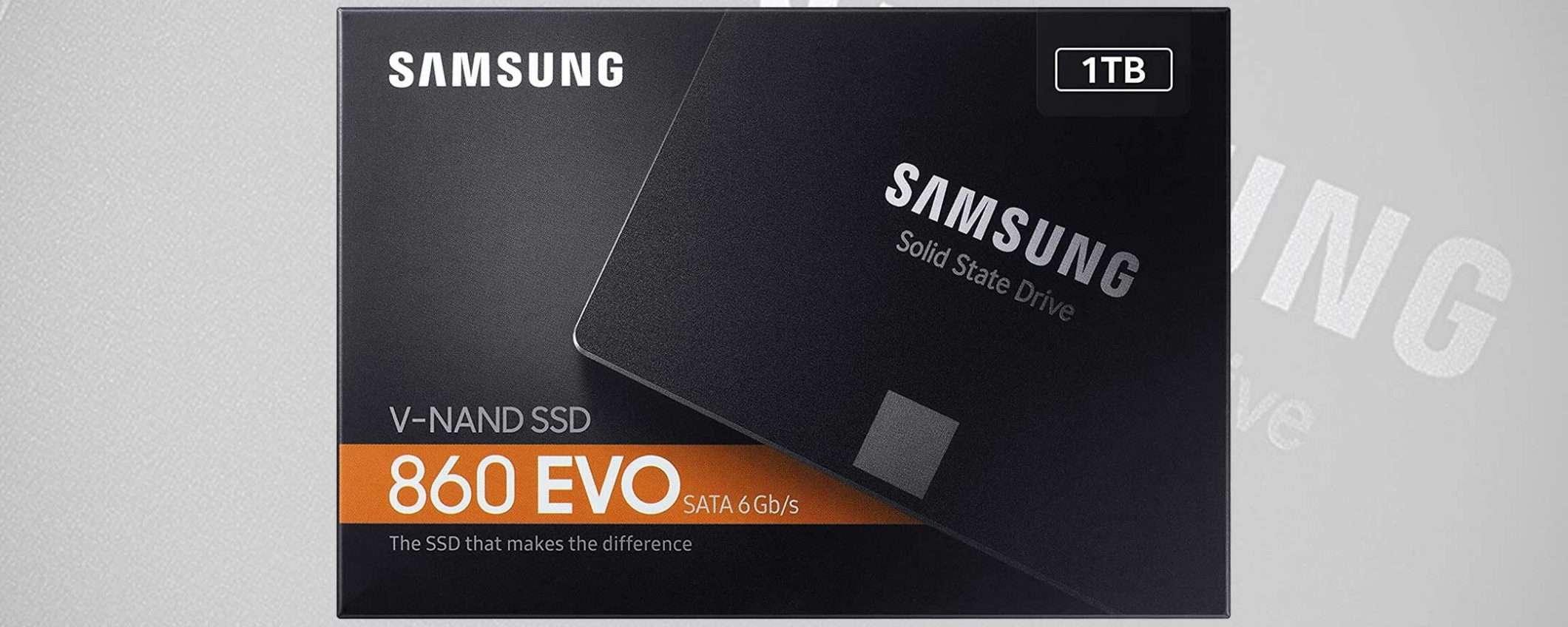 SSD Samsung da 1 TB oggi in sconto su Amazon