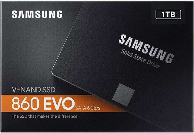 La SSD da 1 TB della linea Samsung 860 EVO