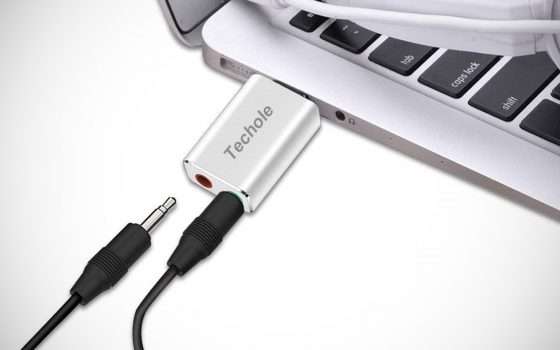 Scheda audio USB in offerta lampo: solo 7,64 euro