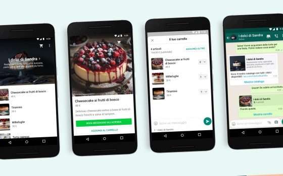 WhatsApp Business: il carrello per lo shopping