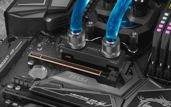 Corsair MP600, SSD con raffreddamento a liquido