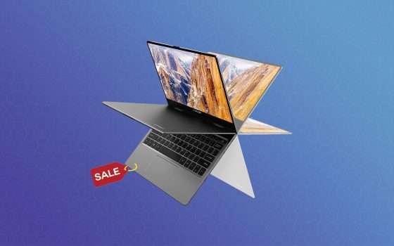 TECLAST F5: PC convertibile in super sconto su Amazon