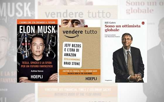 Tre libri sui paperoni hi-tech: Musk, Bezos e Gates