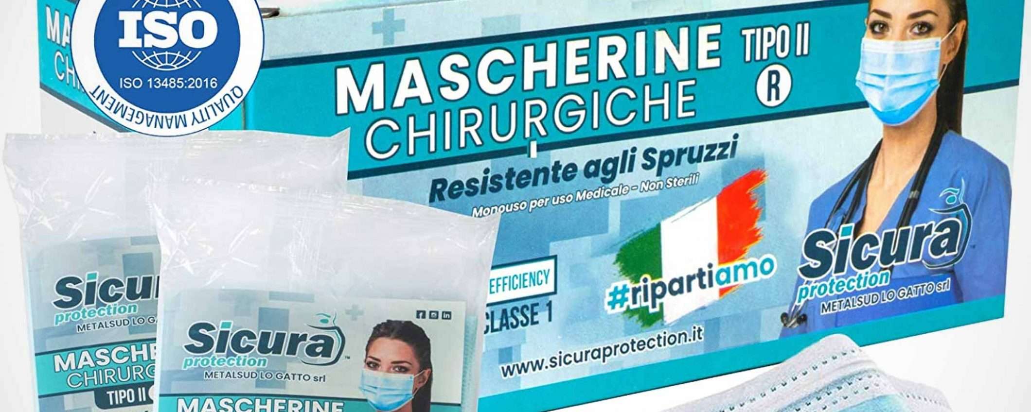 Mascherine chirurgiche: l'offerta su Amazon