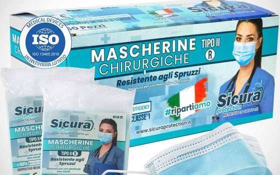 Mascherine chirurgiche: l'offerta su Amazon