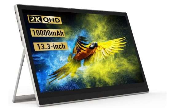 Monitor portatile 2K touch screen in offerta