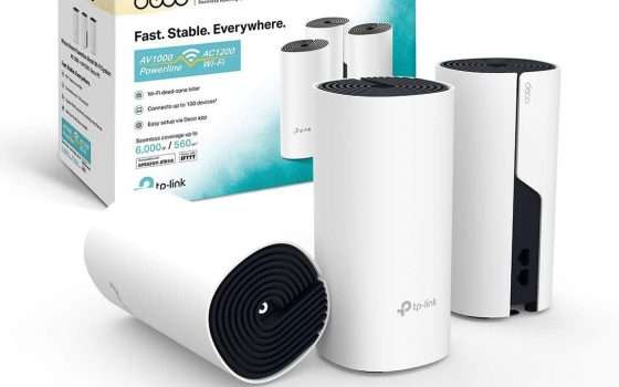 Kit ibrido TP-Link Wi-Fi mesh e Powerline in sconto