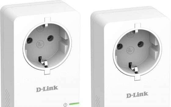 Prese D-Link per rete HomePlug: kit da 2 scontato del 31%