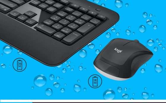 Logitech MK540 Kit Mouse e Tastiera