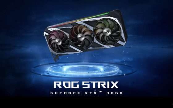 ASUS annuncia tre schede video GeForce RTX 3060