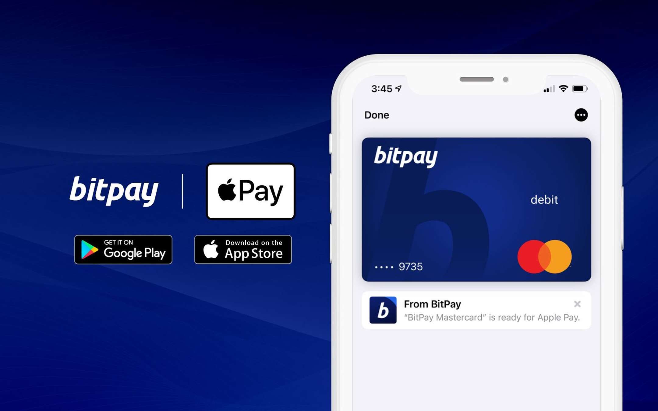 BitPay porta le criptovalute in Apple Pay