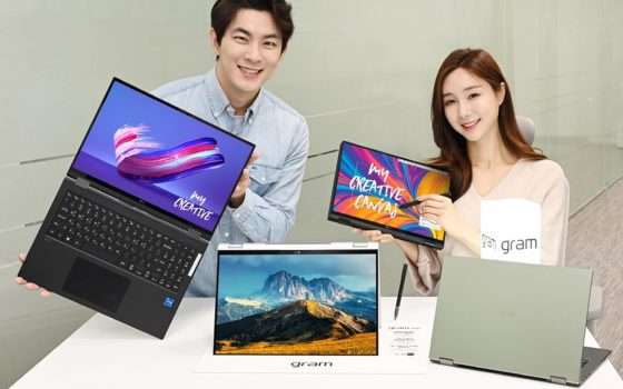 LG Gram 360: convertibili con processori Tiger Lake