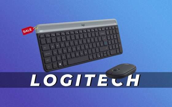 Logitech MK470: Kit Wireless Tastiera + Mouse in offerta (-33%)