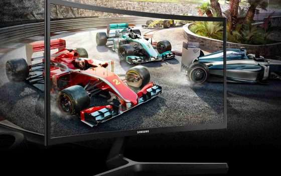 Samsung C24RG52FQU, gaming monitor in offerta