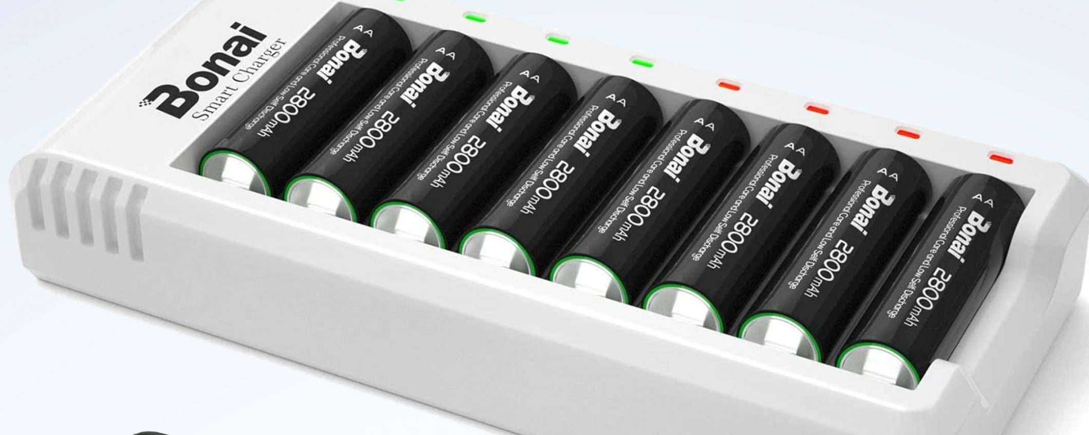 Batterie ricaricabili, che risparmio con questo sconto