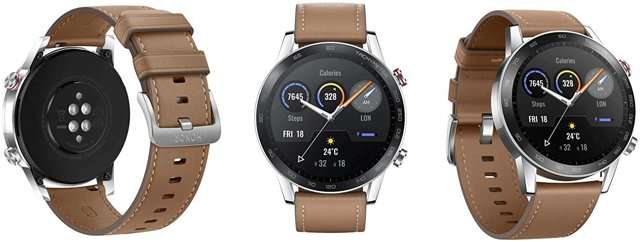 Honor Magicwatch 2 con cinturino in pelle