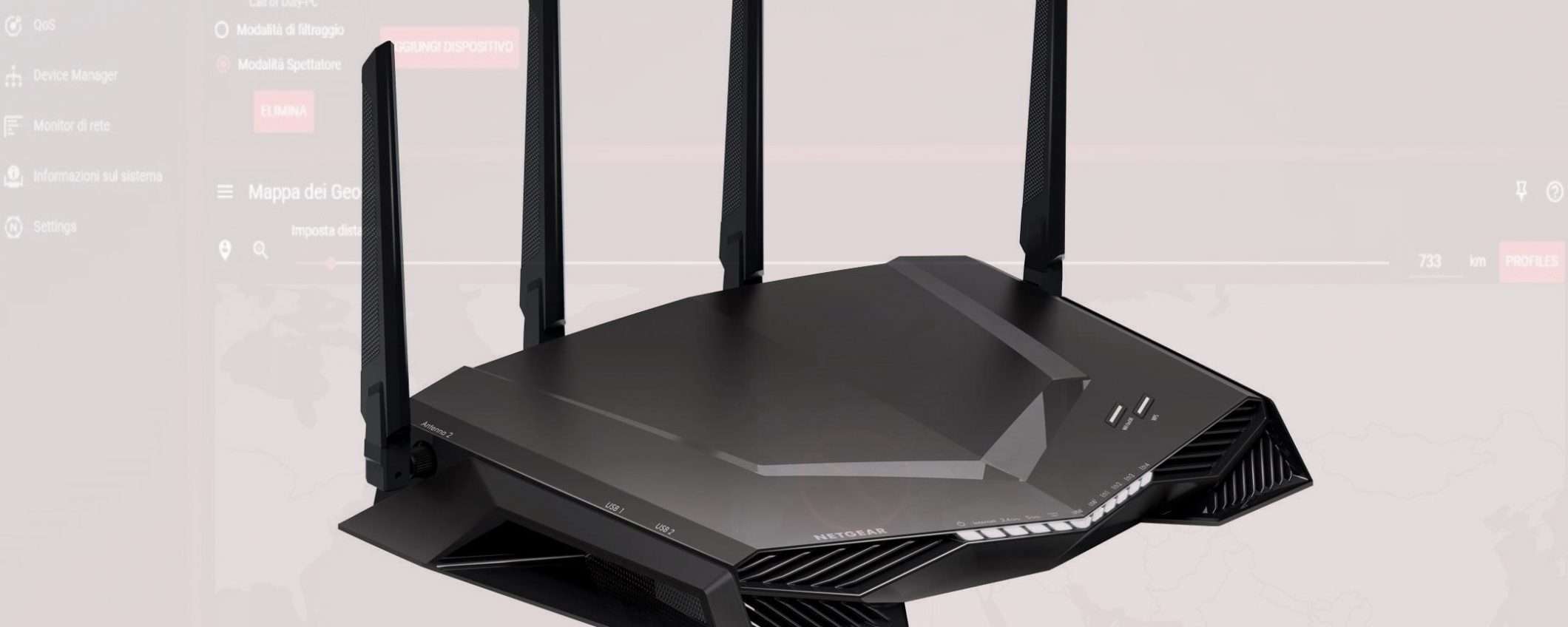 Router gaming Netgear XR500 2,6Gbps in offerta