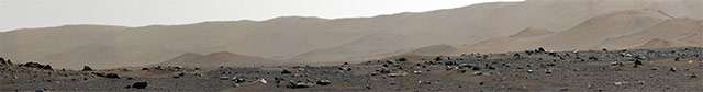 Il panorama di Marte catturato dal rover Perseverance